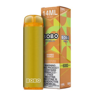 VaporLax BOBO - Disposable Vape Device - Mambo Mango - Single (14ml) / 50mg