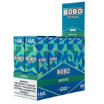 VaporLax BOBO - Disposable Vape Device - Menthol - 10 Pack (140ml) / 50mg