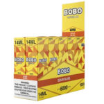 VaporLax BOBO - Disposable Vape Device - Sour Bliss - 10 Pack (140ml) / 50mg
