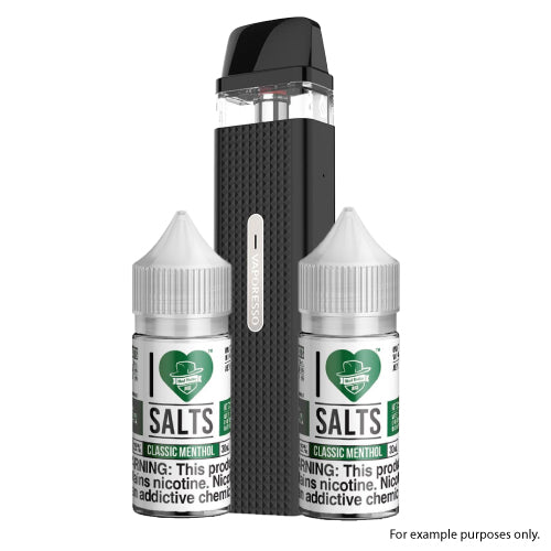 Vaporesso XROS Mini Pod + 2 I Love Salts Classic Menthol Bundle - Lime Green / 25mg