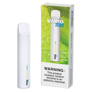 Vaportech Vapo 1500 - Disposable Vape Device - Lemon Lime - Single / 50mg