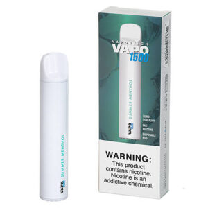 Vaportech Vapo 1500 - Disposable Vape Device - Summer Menthol - Single / 50mg