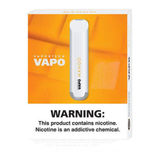 Vaportech Vapo - Disposable Vape Device - Mango (3 Pack) - 3 Pack