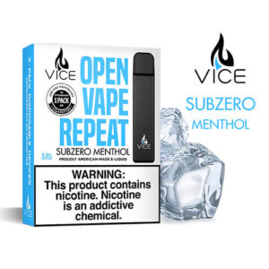 Vice - Portable/Disposable Device - Subzero Menthol (3 Pack) - 3 Pack / 50mg