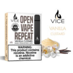 Vice - Portable/Disposable Device - Vanilla Custard (3 Pack) - 3 Pack / 50mg