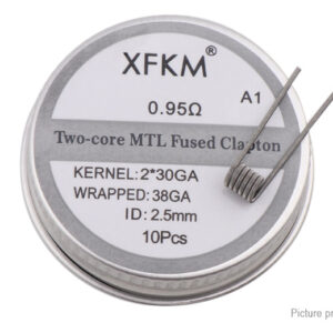 XFKM A1 Two-core Pre-Coiled Wire