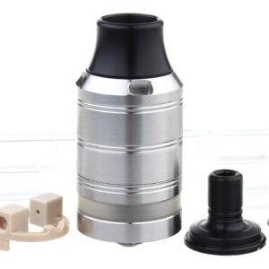 Cabeo Styled DL RDTA Rebuildable Dripping Tank Atomizer (Silver)