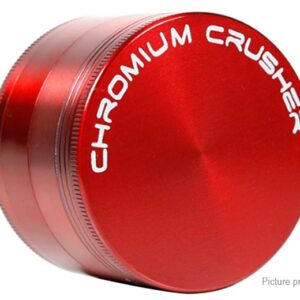 Chromium Crusher 4 Layers Tobacco Herb Grinder Hand Muller