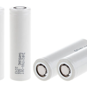 INR 21700-30T 3.6V 3000mAh Rechargeable Li-ion Battery (4-Pack)