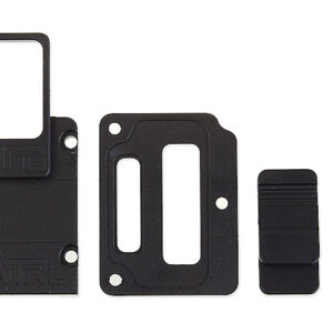 Kontrl Switch Styled Stainless Steel Inner Plate Set for SXK BB / Billet Box Mod Kit (Black)