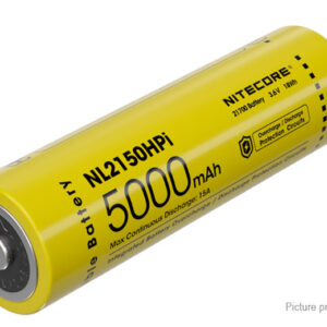 Nitecore NL2150HPi 21700 3.6V 5000mAh Rechargeable Li-ion Battery