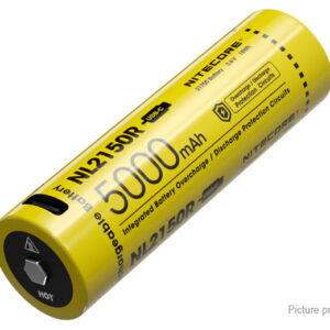 Nitecore NL2150R 21700 3.6V 5000mAh Rechargeable Li-ion Battery