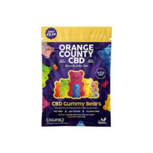 Orange County CBD 100mg Mini CBD Gummy Bears - 6 Pieces