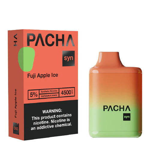 Pacha SYN 4500 - Disposable Vape Device - Fuji Apple Ice - Single (12ml) / 50mg