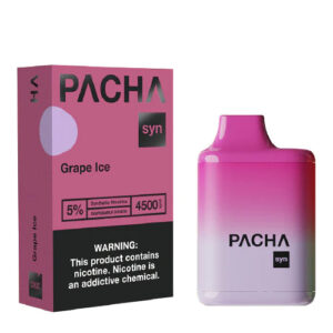 Pacha SYN 4500 - Disposable Vape Device - Grape Ice - Single (12ml) / 50mg