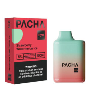 Pacha SYN 4500 - Disposable Vape Device - Strawberry Watermelon Ice - Single (12ml) / 50mg