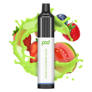 Pod 3500 by Pod Juice - Disposable Vape Device - Frozen Strawberry Guava - Single / 55mg