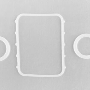 Replacement O-Ring Seal Set for PRC ProRo Styled Boro Tank (Translucent White 3-Pieces Pack)