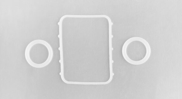 Replacement O-Ring Seal Set for PRC ProRo Styled Boro Tank (Translucent White 3-Pieces Pack)