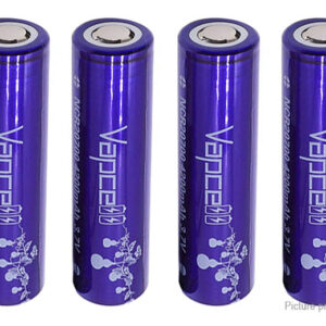 Vapcell NCR 20700 3.7V 4200mAh Rechargeable Li-ion Battery (4-Pack)