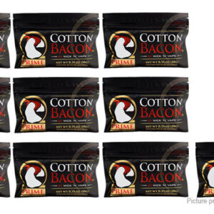 Wick 'N' Vape Cotton Bacon Prime Cotton Wick (10-Pack)