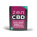 Zen 250mg CBD Infused CBD Gummies - Mixed Berry