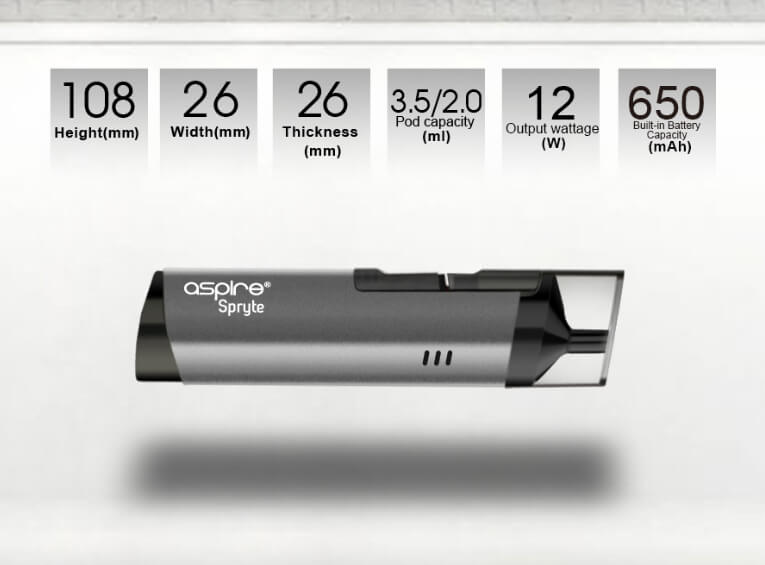 Aspire Spryte features-Max-Quality image