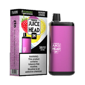 Juice Head 5K - Disposable Vape Device - Raspberry Lemonade FREEZE - Single (14ml) / 50mg