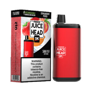 Juice Head 5K - Disposable Vape Device - Strawberry Peach FREEZE - Single (14ml) / 50mg