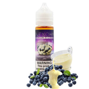 Plex Ohm Premium E-Liquid - Blueberry Custard - 60ml / 0mg