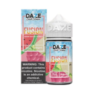 7 Daze Fusion SALTS - Raspberry Green Apple Watermelon ICED - 30ml / 50mg