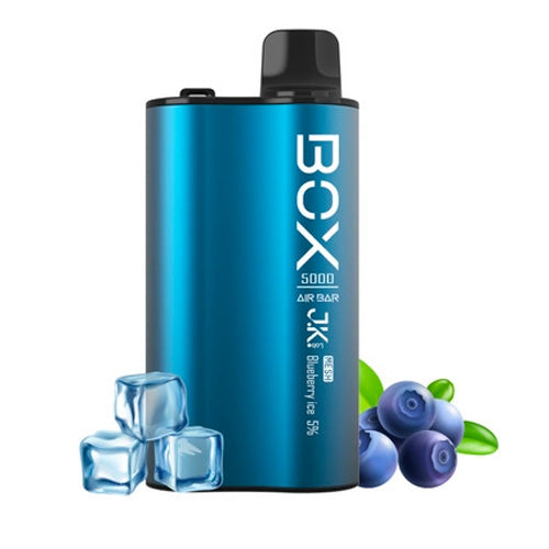 Air Box 5K - Disposable Vape Device - Blueberry Ice - Single, 7ml