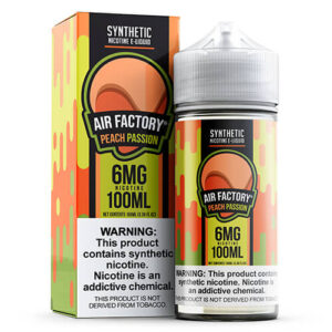 Air Factory eLiquid Synthetic - Peach Passion - 100ml / 6mg