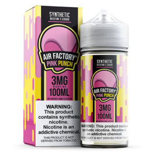 Air Factory eLiquid Synthetic - Pink Punch - 100ml / 3mg