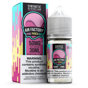 Air Factory eLiquid Synthetic SALTS - Pink Punch Ice - 30ml / 50mg