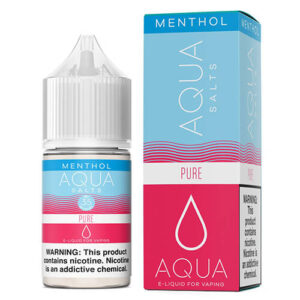 Aqua eJuice Synthetic SALTS - Pure Menthol - 30ml / 35mg