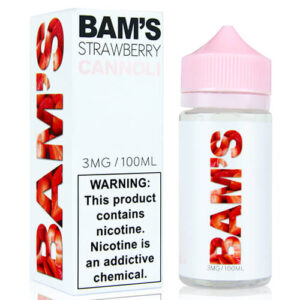 BAM's Cannoli - Strawberry Cannoli - 100ml / 6mg