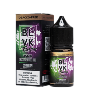 BLVK Premium E-Liquid Fusion Tobacco-Free SALTS - Grape Apple Ice - 30ml / 50mg