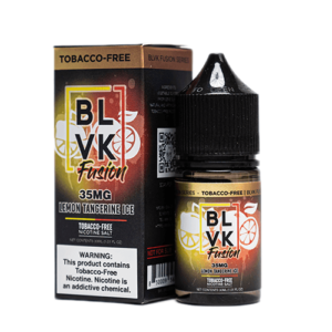 BLVK Premium E-Liquid Fusion Tobacco-Free SALTS - Lemon Tangerine Ice - 30ml / 50mg