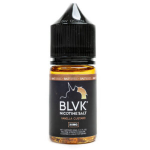 BLVK Premium E-Liquid SALT Series - Vanilla Custard - 30ml / 35mg