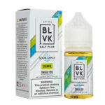 BLVK Premium E-Liquid Tobacco-Free SALTS Plus - Sour Apple Ice - 30ml / 50mg