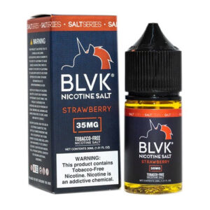 BLVK Premium E-Liquid Tobacco-Free SALTS - Strawberry - 30ml / 35mg