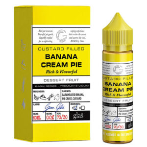 BSX Series by Glas E-Liquid - Banana Cream Pie - 60ml / 6mg