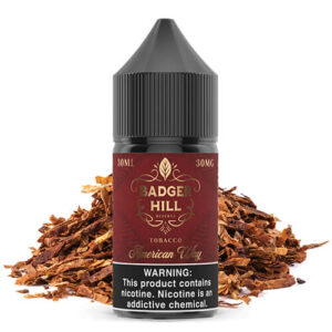 Badger Hill Reserve Tobacco-Free SALT - American Way - 30ml / 30mg