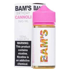 Bam's Birthday Cannoli Ejuice