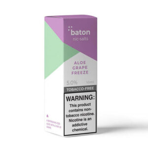 Baton Salts NTN - Aloe Grape Freeze - 10mL - 10mL / 25mg