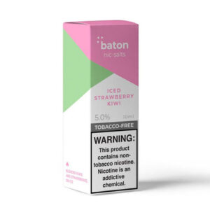 Baton Salts NTN - Iced Strawberry Kiwi - 10mL - 10mL / 25mg