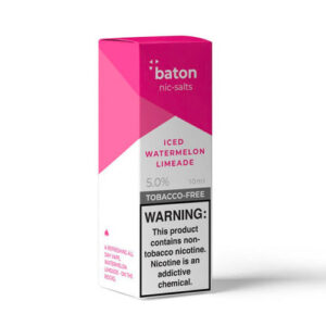 Baton Salts NTN - Iced Watermelon Limeade - 10mL - 10mL / 50mg
