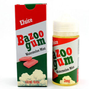 Bazoogum eJuice - Bazoogum Watermelon Mint - 100ml - 100ml / 0mg