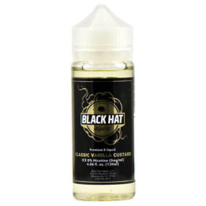 Black Hat Vapors - Classic Vanilla Custard - 120ml - 120ml / 0mg